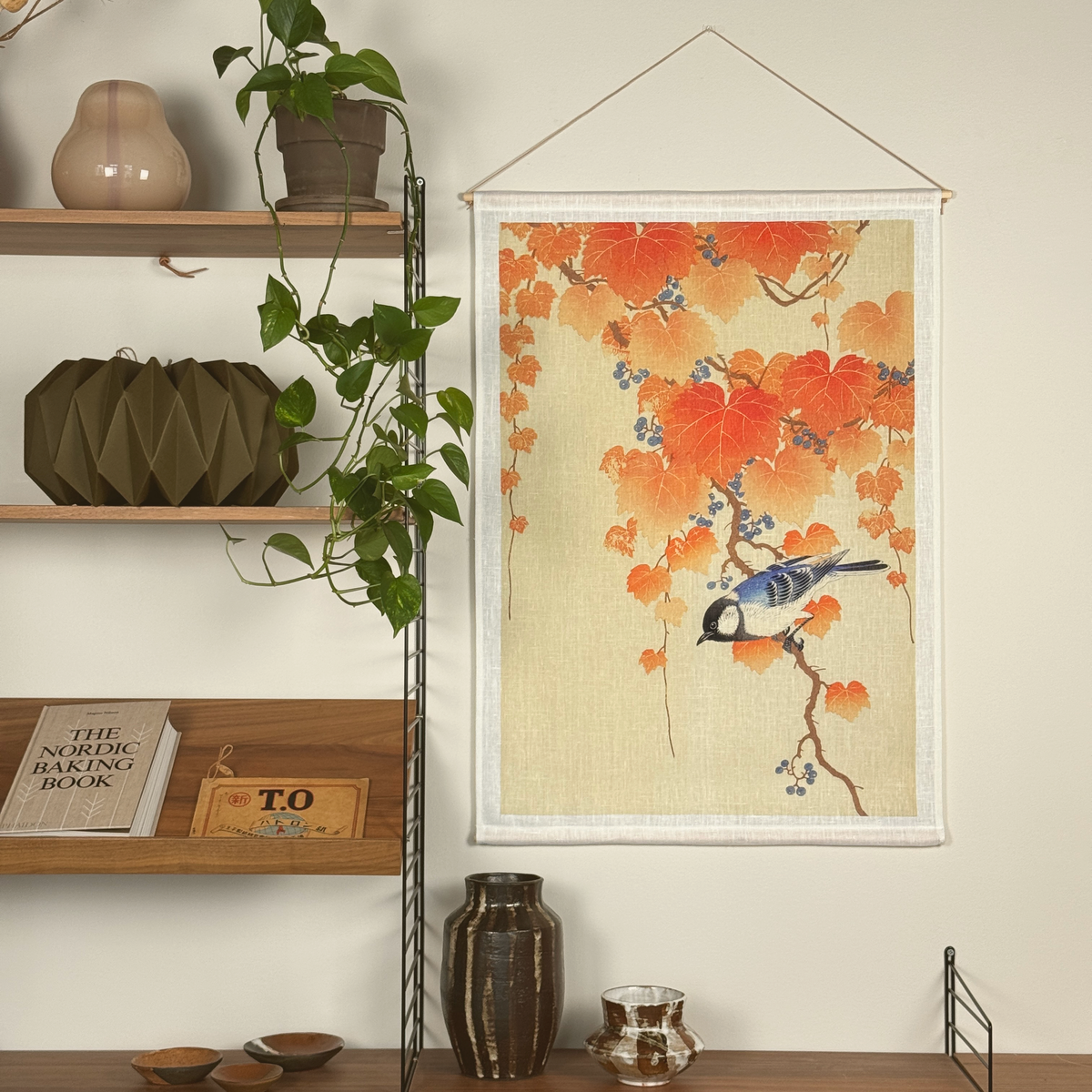Autumn bluebird