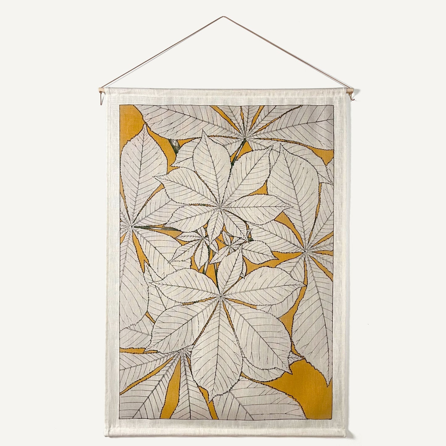 Chestnut leaves, väggbonad