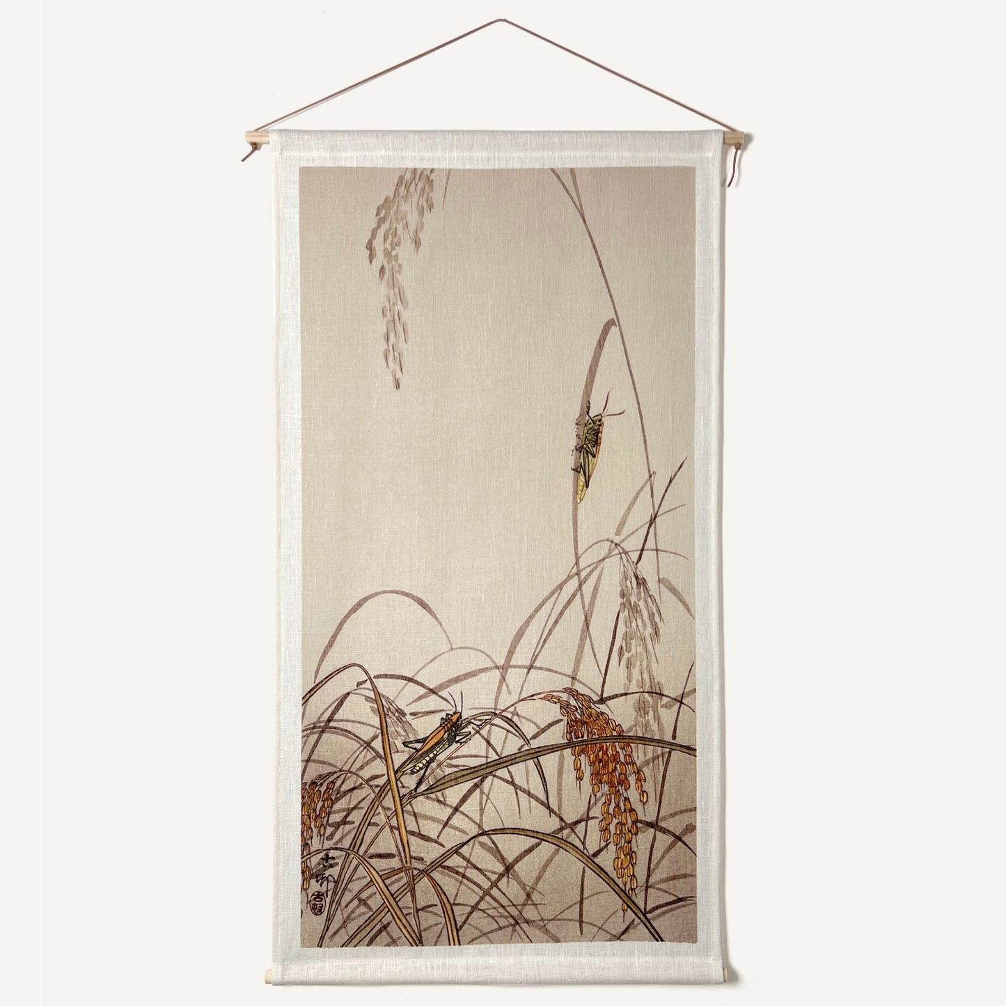 Grasshoppers, tapestry