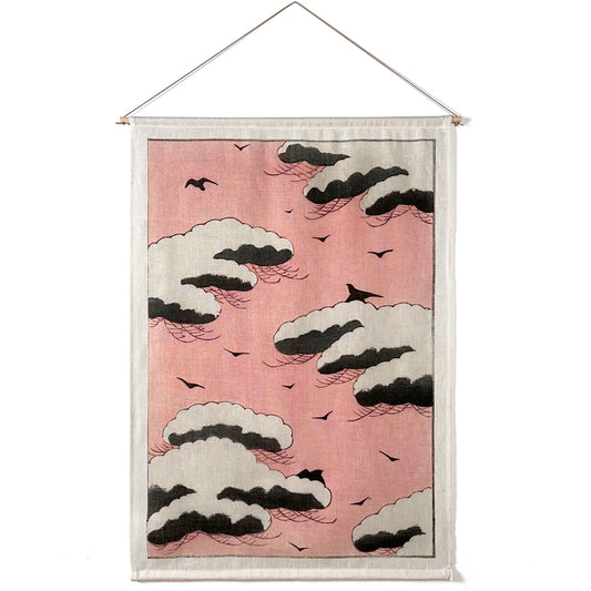 Pink sky tapestry