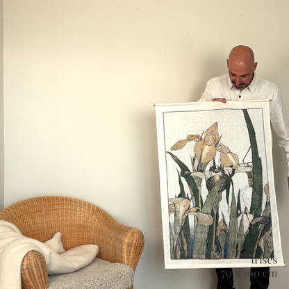 Irises, väggbonad