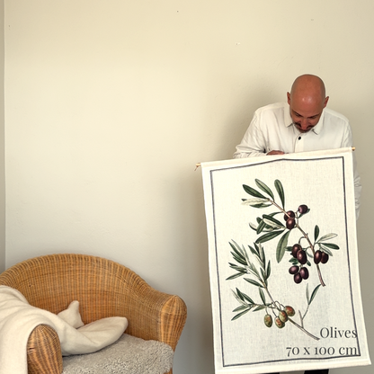 Olives, tapestry